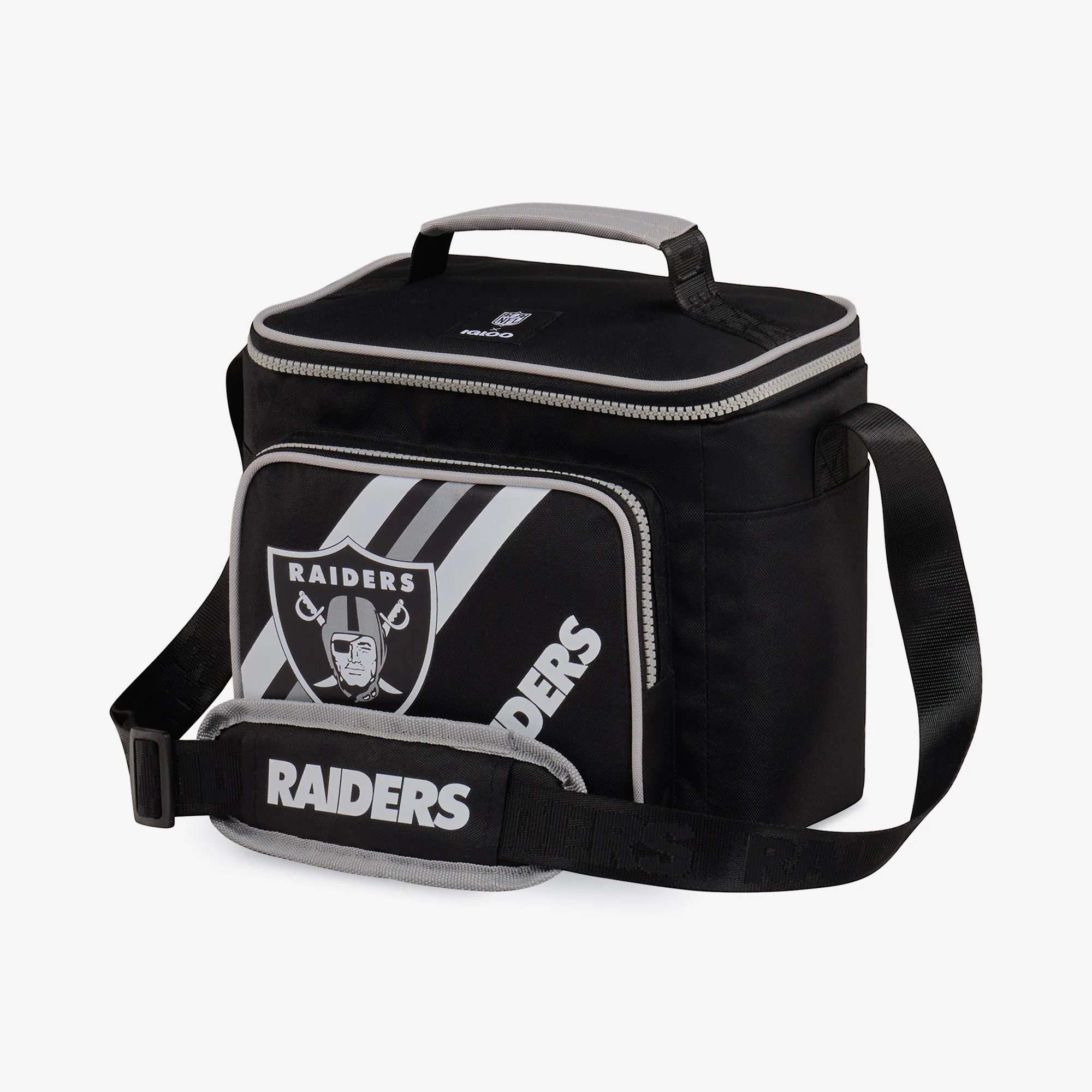 Las Vegas Raiders Square Lunch Cooler Bag - Image 2
