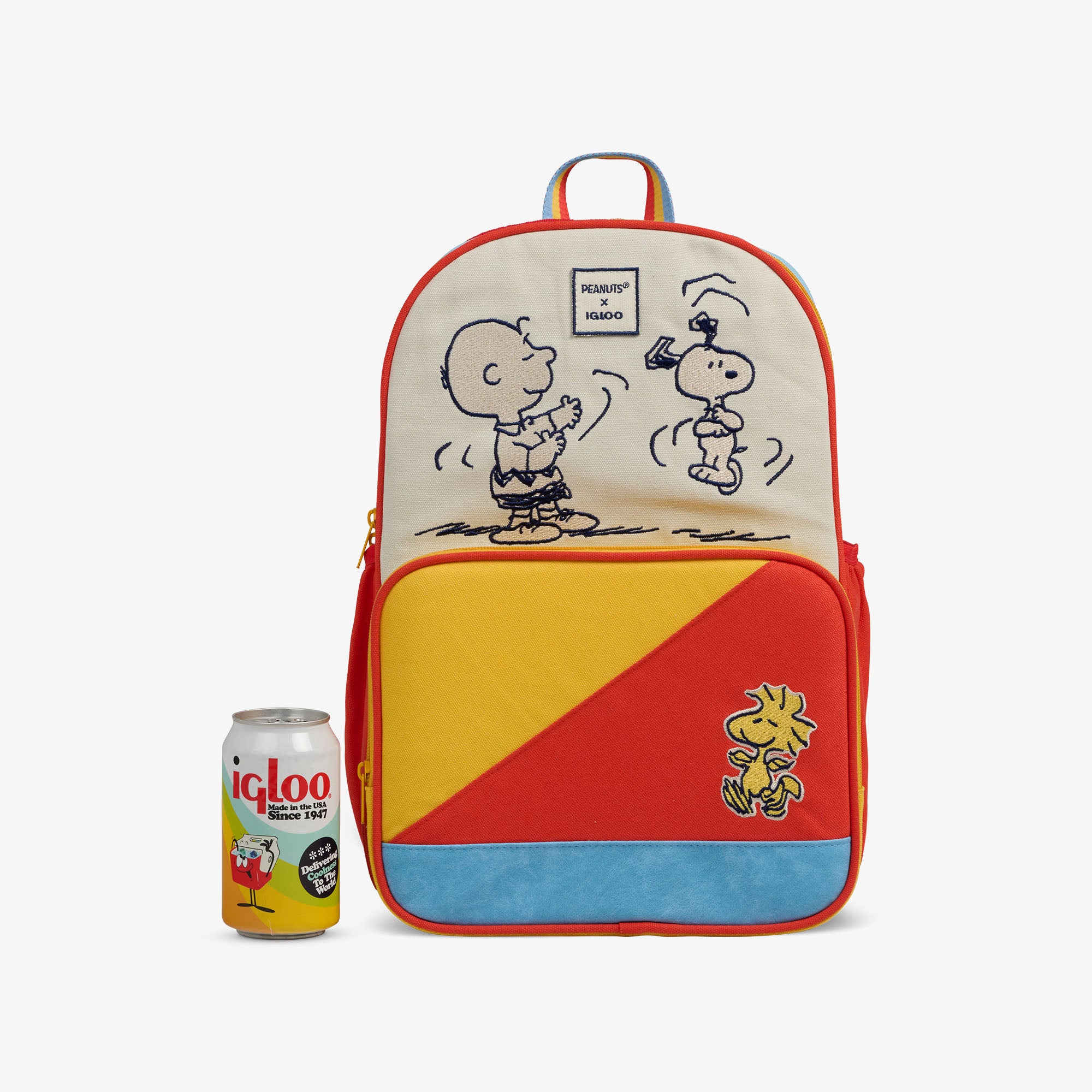 Snoopy Disco Party 24-Can Backpack Cooler - Image 5